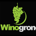Logo firmy 008 - na ciemnym tle - Winogrono