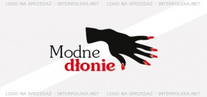 Projekt logo - Modne dłonie