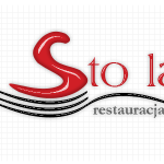 Logo firmy 034 - efekt wypukły - Sto lat restauracja