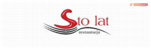 Logo firmy 034 - efekt wypukły - Sto lat restauracja