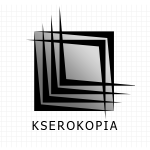 Logo firmy 027 - czarno-białe - Kserokopia