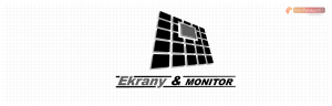 Logo firmy 033 - czarno-białe - Ekrany & Monitor