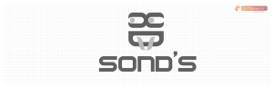 Logo firmy 038 - czarno-białe - Sond's