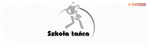 Logo firmy 041 - czarno-białe - Szkoła tańca