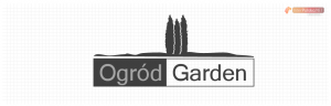 Logo firmy 042 - czarno-białe - Ogród Garden