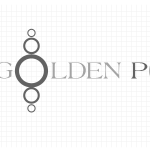 Logo firmy 015 - czarno-biały - Golden Pol