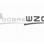 Logo firmy 016 - czarno-białe - Dobre Wzory