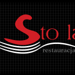 Logo firmy 034 - na ciemnym tle - Sto lat restauracja