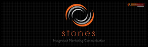 Logo firmy 039 - na ciemnym tle - stones