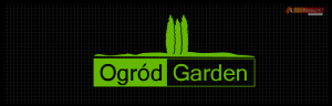 Logo firmy 042 - na ciemnym tle - Ogród Garden