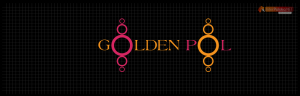 Logo firmy 015 - na ciemnym tle - Golden Pol