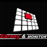 logo - na czarnym tle - Ekrany & Monitor