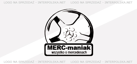 Projekt logo - MERC-maniak