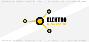 Projekt logo - elektro rewolucja