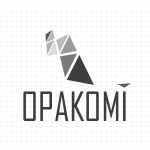 Logo firmy 102 - czarno-białe - OPAKOMI