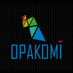 Logo firmy 102 - na ciemnym tle - OPAKOMI