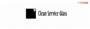Logo firmy 099 - czarno-białe - Clean Service Glass