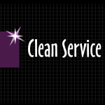 Logo firmy 099 - na ciemnym tle - Clean Service Glass