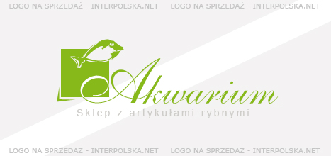 Projekt logo - Akwarium - sklep z artykułami rybnymi