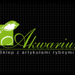 Logo firmy 105 - na ciemnym tle - Akwarium Sklep z artykułami rybnymi
