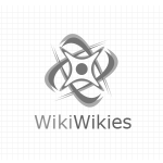 Logo firmy 108 - czarno-białe - WikiWikies