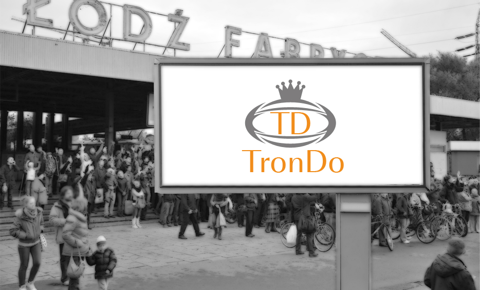 Wizualizacja logo - TD TronDo