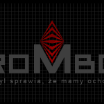 Logo firmy 117 - na ciemnym tle - Rombo