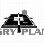 Logo firmy 126 - czarno-białe - Gry Plan