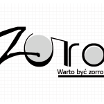 Logo firmy 129 - czarno-białe - Zorro